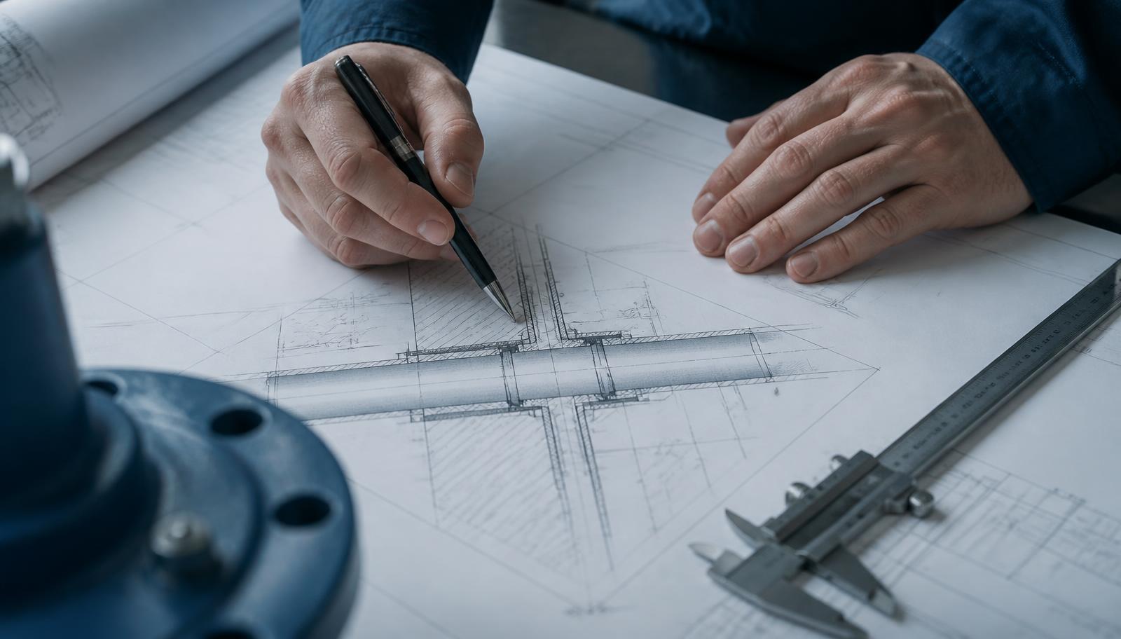 Como especificar o vedante certo para tubulação passante em projeto